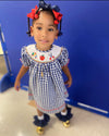 “Navy & White B2S SmoC Dress”
