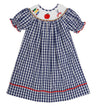 “Navy & White B2S SmoC Dress”