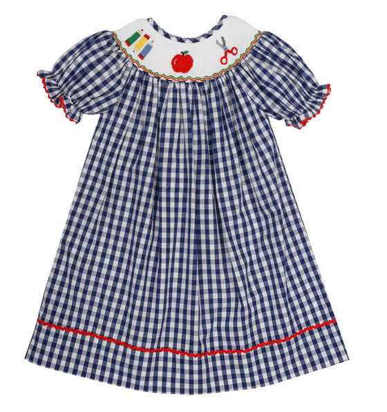 “Navy & White B2S SmoC Dress”
